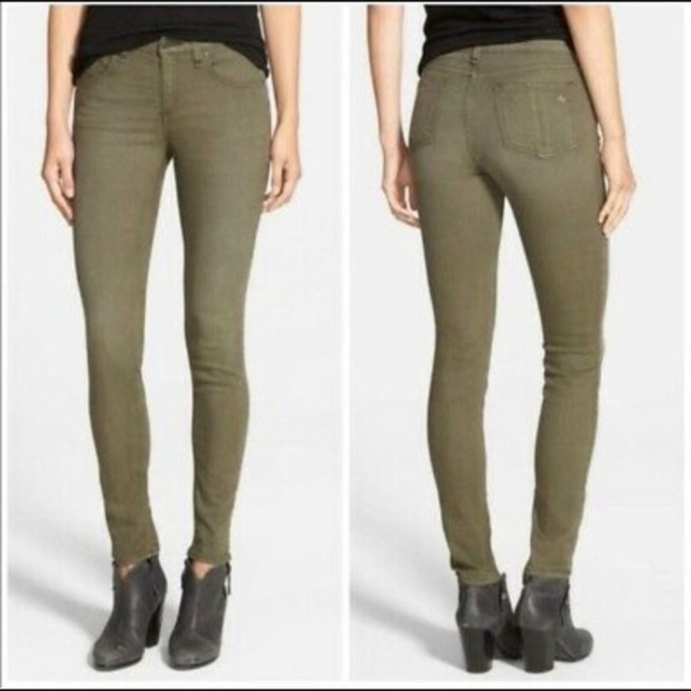 Just in! Rag & Bone Army Green Skinny Jeans Size 29